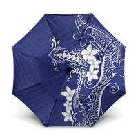 Blue Hawaii Umbrella Hammerhead Shark Tattoo Curve Polynesian - Polynesian Pride