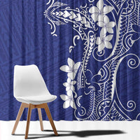 Blue Hawaii Window Curtain Hammerhead Shark Tattoo Curve Polynesian LT14 - Polynesian Pride