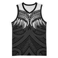 Poutama Korowai New Zealand Basketball Jersey Aotearoa Maori Tattoo - Polynesian Pride
