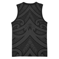 Poutama Korowai New Zealand Basketball Jersey Aotearoa Maori Tattoo - Polynesian Pride