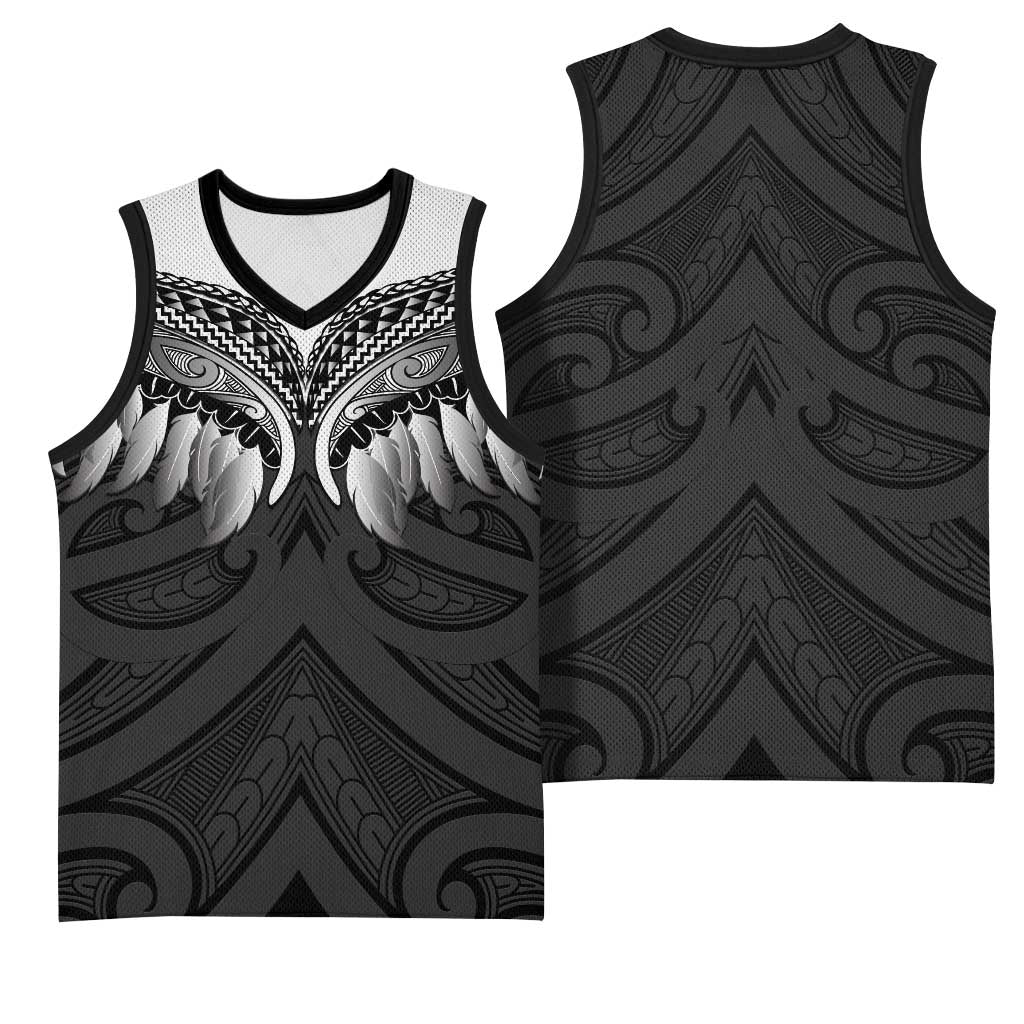 Poutama Korowai New Zealand Basketball Jersey Aotearoa Maori Tattoo - Polynesian Pride