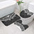 Poutama Korowai New Zealand Bathroom Set Aotearoa Maori Tattoo - Polynesian Pride