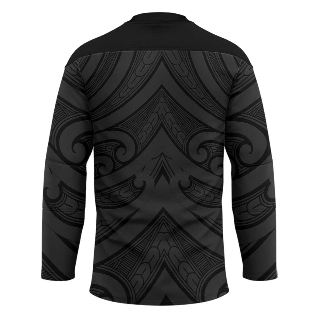 Poutama Korowai New Zealand Hockey Jersey Aotearoa Maori Tattoo - Polynesian Pride