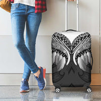 Poutama Korowai New Zealand Luggage Cover Aotearoa Maori Tattoo LT14 - Polynesian Pride