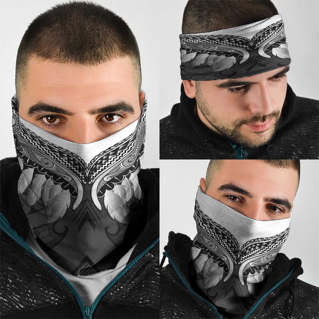 Poutama Korowai New Zealand Neck Gaiter Aotearoa Maori Tattoo - Polynesian Pride