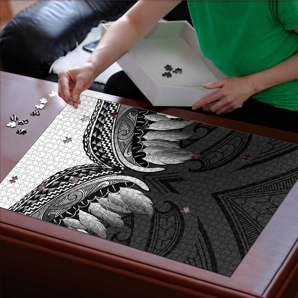 Poutama Korowai New Zealand Puzzle Aotearoa Maori Tattoo - Polynesian Pride