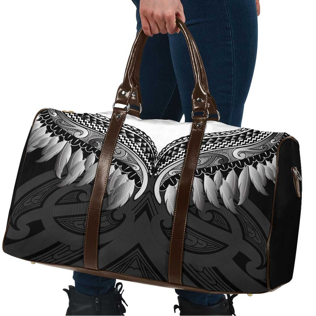 Poutama Korowai New Zealand Travel Bag Aotearoa Maori Tattoo - Polynesian Pride