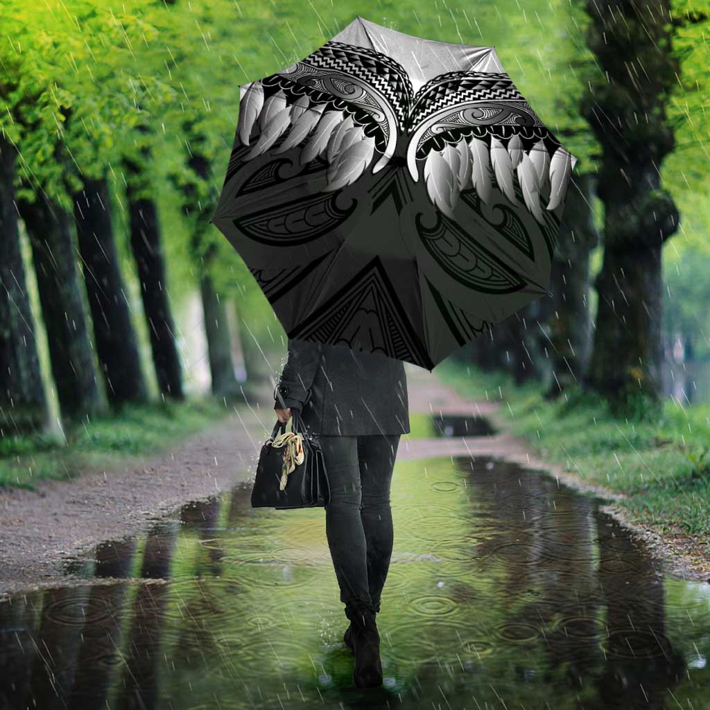 Poutama Korowai New Zealand Umbrella Aotearoa Maori Tattoo - Polynesian Pride