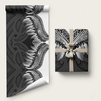 Poutama Korowai New Zealand Wrapping Paper Aotearoa Maori Tattoo - Polynesian Pride