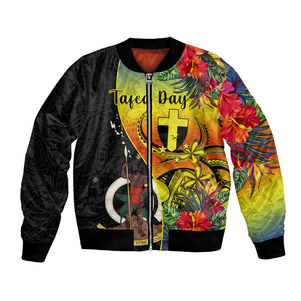 vanuatu-tafea-day-bomber-jacket-coat-of-arms-mix-tropical-flowers