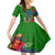 personalised-vanuatu-malampa-day-family-matching-summer-maxi-dress-and-hawaiian-shirt-coat-of-arms-mix-tropical-flowers