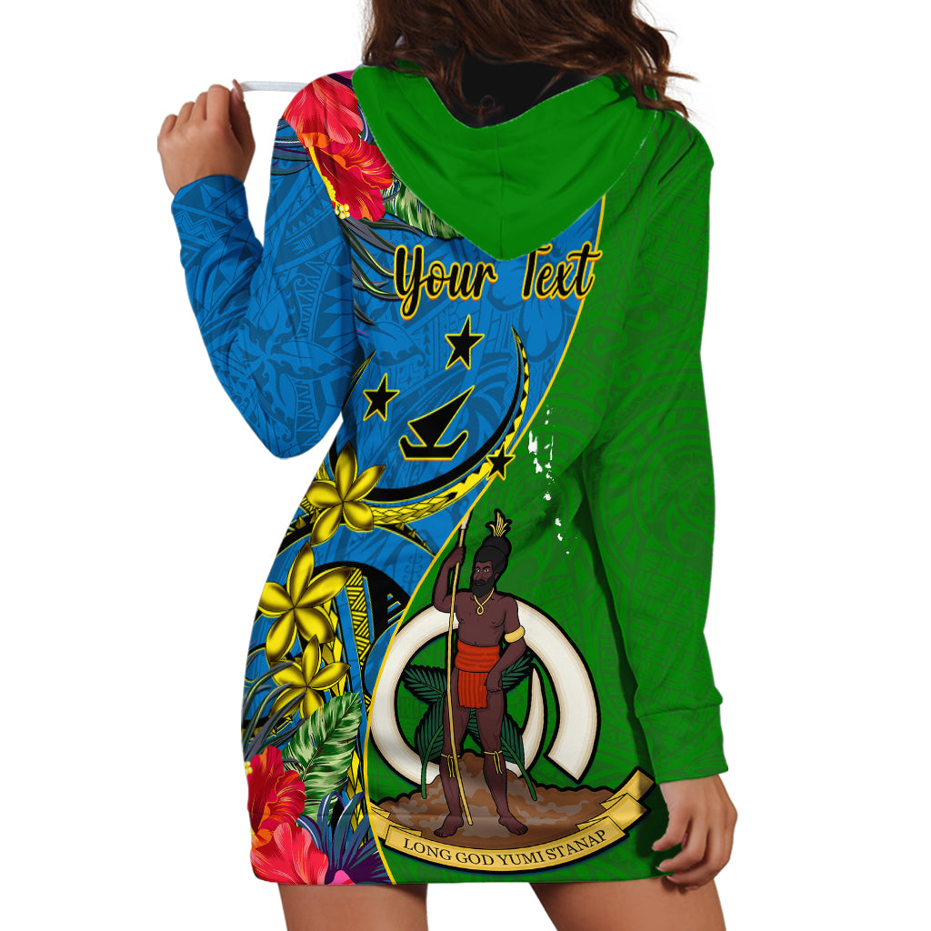 personalised-vanuatu-malampa-day-hoodie-dress-coat-of-arms-mix-tropical-flowers