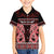 Kia Ora New Zealand Kid Hawaiian Shirt Maori Language Week Whero Taniko Motif - Polynesian Pride