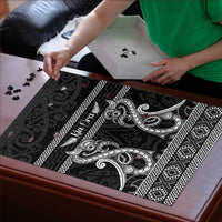 Kia Ora New Zealand Puzzle Maori Language Week Pango Taniko Motif - Polynesian Pride