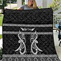 Kia Ora New Zealand Quilt Maori Language Week Pango Taniko Motif - Polynesian Pride