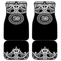 Kia Kaha Te Reo Maori New Zealand Car Mats 50th Anniversary Ake Ake Ake - Polynesian Pride