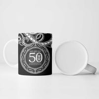 Kia Kaha Te Reo Maori New Zealand Ceramic Mug 50th Anniversary Ake Ake Ake - Polynesian Pride