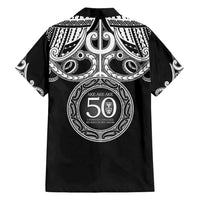 Kia Kaha Te Reo Maori New Zealand Family Matching Summer Maxi Dress and Hawaiian Shirt 50th Anniversary Ake Ake Ake - Polynesian Pride
