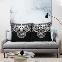 Kia Kaha Te Reo Maori New Zealand Pillow Cover 50th Anniversary Ake Ake Ake LT14 - Polynesian Pride