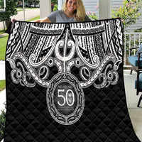 Kia Kaha Te Reo Maori New Zealand Quilt 50th Anniversary Ake Ake Ake - Polynesian Pride