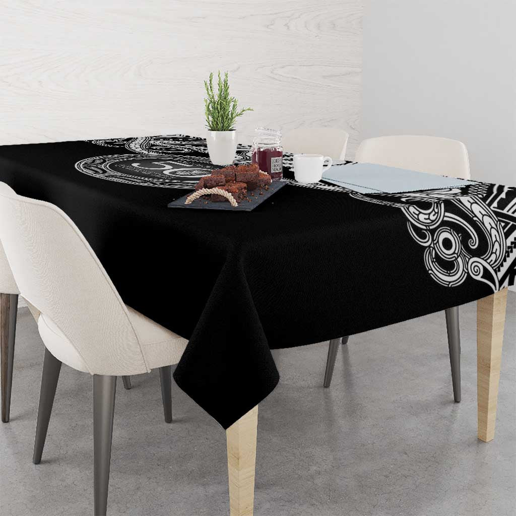 Kia Kaha Te Reo Maori New Zealand Tablecloth 50th Anniversary Ake Ake Ake LT14 - Polynesian Pride