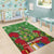 Kakapo New Zealand Christmas Area Rug Meri Kirihimete Pohutukawa - Green Color