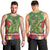 Kakapo New Zealand Christmas Men Tank Top Meri Kirihimete Pohutukawa - Green Color