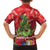 Kakapo New Zealand Christmas Hawaiian Shirt Meri Kirihimete Pohutukawa - Red Color