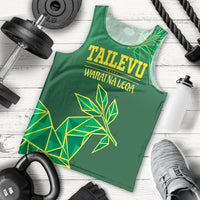 Fiji Tailevu Rugby Custom Men Tank Top Warai Na Leqa LT14 - Polynesian Pride