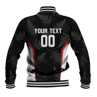 Custom New Zealand Silver Fern Softball Baseball Jacket Go Aotearoa