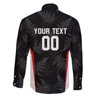 Custom New Zealand Silver Fern Softball Family Matching Short Sleeve Bodycon Dress and Hawaiian Shirt Go Aotearoa LT14 - Polynesian Pride