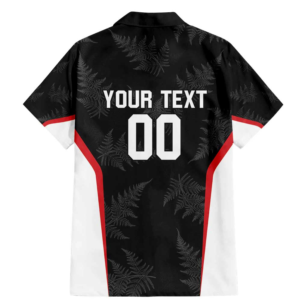Custom New Zealand Silver Fern Softball Family Matching Tank Maxi Dress and Hawaiian Shirt Go Aotearoa LT14 - Polynesian Pride
