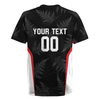 Custom New Zealand Silver Fern Softball Rugby Jersey Go Aotearoa LT14 - Polynesian Pride