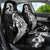 Personalised New Zealand Surfing Car Seat Cover Aotearoa Maori Tiki Haka