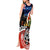 New Zealand Waitangi And ANZAC Day Tank Maxi Dress Aotearoa Maori Tiki With Last Post LT14 - Polynesian Pride