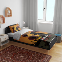 Tokelau ANZAC Day Bedding Set Camouflage With Poppies Lest We Forget LT14 - Polynesian Pride