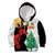 Norfolk Island ANZAC Day Kid Hoodie Pine Tree With Poppies Lest We Forget LT14 Hoodie White - Polynesian Pride