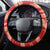 Tonga ANZAC Day Steering Wheel Cover Camouflage With Poppies Lest We Forget LT14 - Polynesian Pride