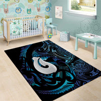 Hei Matau New Zealand Matariki Area Rug NZ Fish Hook Maori Art LT14 - Polynesian Pride