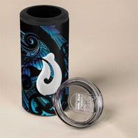 Hei Matau New Zealand Matariki 4 in 1 Can Cooler Tumbler NZ Fish Hook Maori Art LT14 - Polynesian Pride