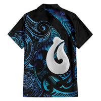 Hei Matau New Zealand Matariki Family Matching Long Sleeve Bodycon Dress and Hawaiian Shirt NZ Fish Hook Maori Art LT14 - Polynesian Pride