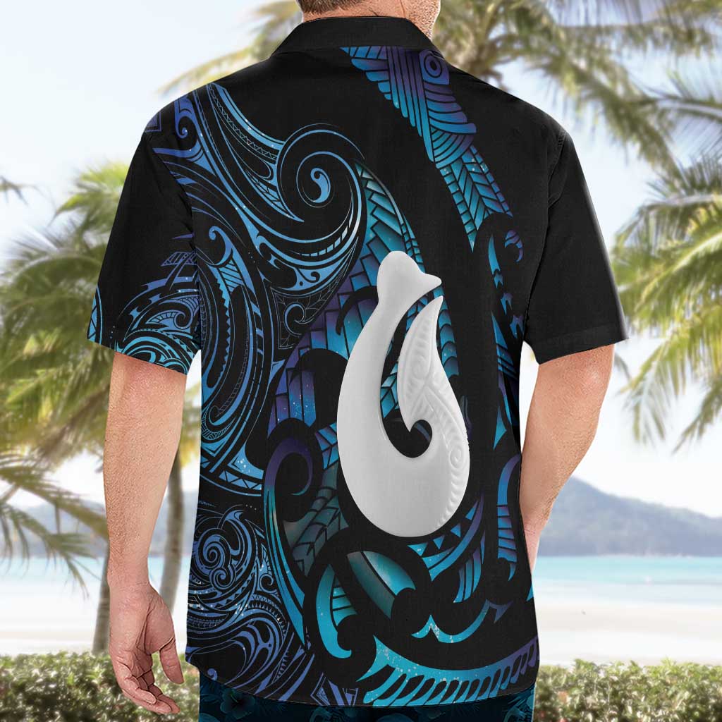 Hei Matau New Zealand Matariki Hawaiian Shirt NZ Fish Hook Maori Art LT14 - Polynesian Pride