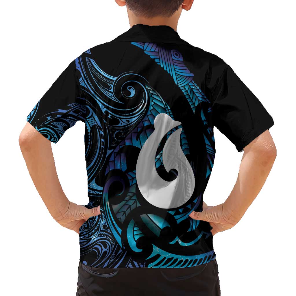Hei Matau New Zealand Matariki Hawaiian Shirt NZ Fish Hook Maori Art LT14 - Polynesian Pride