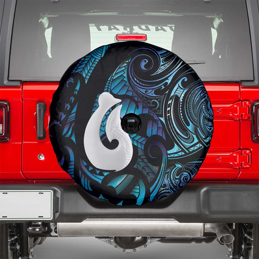 Hei Matau New Zealand Matariki Spare Tire Cover NZ Fish Hook Maori Art LT14 - Polynesian Pride