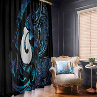 Hei Matau New Zealand Matariki Window Curtain NZ Fish Hook Maori Art LT14 - Polynesian Pride