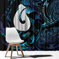 Hei Matau New Zealand Matariki Window Curtain NZ Fish Hook Maori Art LT14 - Polynesian Pride