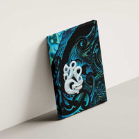 Manaia New Zealand Matariki Canvas Wall Art NZ Paua Shell Maori Art LT14 - Polynesian Pride
