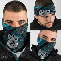 Manaia New Zealand Matariki Neck Gaiter NZ Paua Shell Maori Art