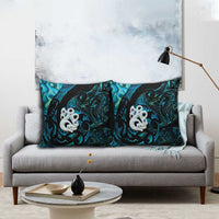 Manaia New Zealand Matariki Pillow Cover NZ Paua Shell Maori Art