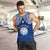 Personalised Marshall Islands Men Tank Top Blue Polynesian Tribal Mix Coat Of Arms LT14 - Polynesian Pride